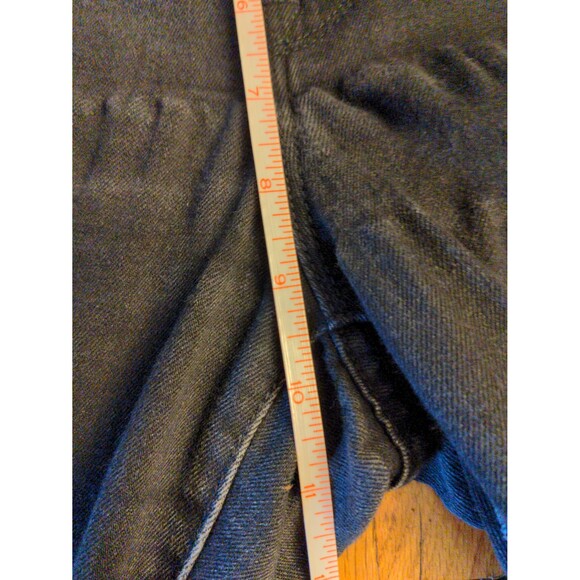 Old Navy Kicker Bootcut high rise Jeans Black 10 short - Picture 7 of 9